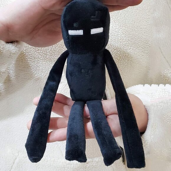 Creeper & Enderman 9" Plush Toys (2PCS) – Game-Inspired Plush for Birthday Gifts - Picture 6 of 10